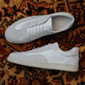 The Sneaker 01 - White Leather & Gray Suede