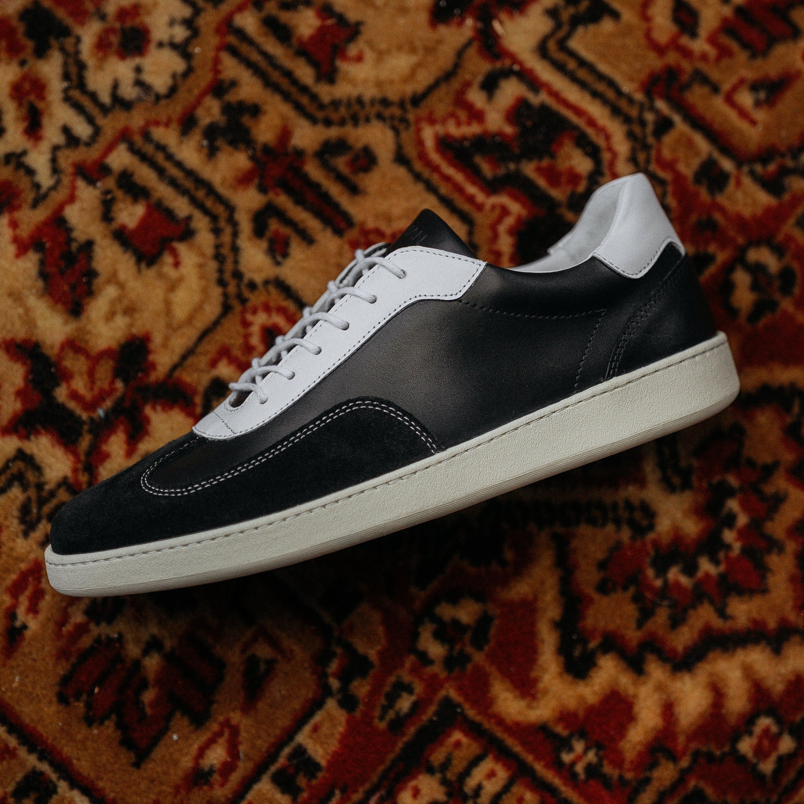 The Sneaker 01 - Black Leather & Suede